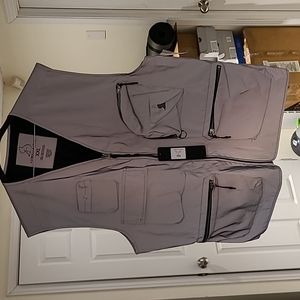 Tactical reflective grey vest